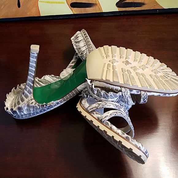 Donald J Plinner snakeskin slide - Picture 4 of 6